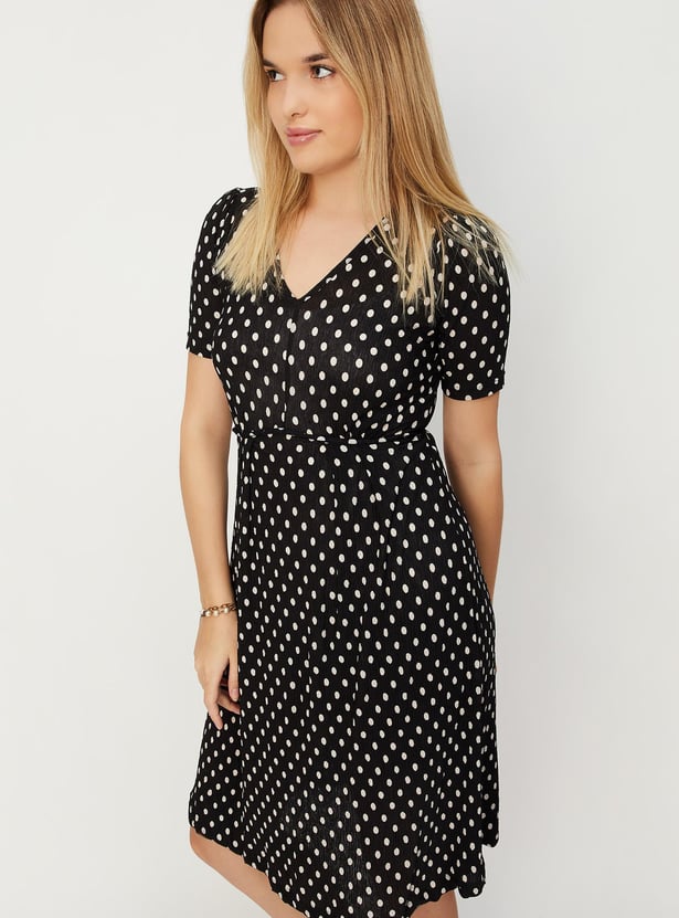Women Printed A-line Dress