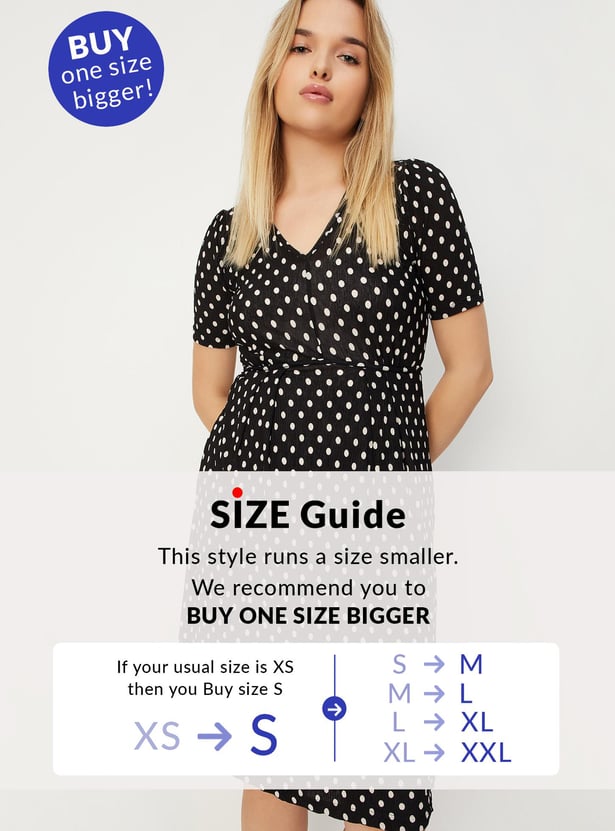 Women Printed A-line Dress
