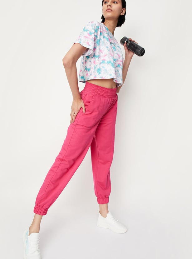 Women Printed Athleisure Joggers