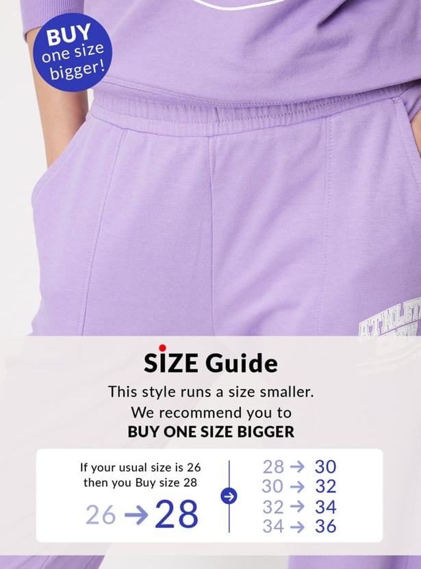 Women Printed Athleisure Joggers