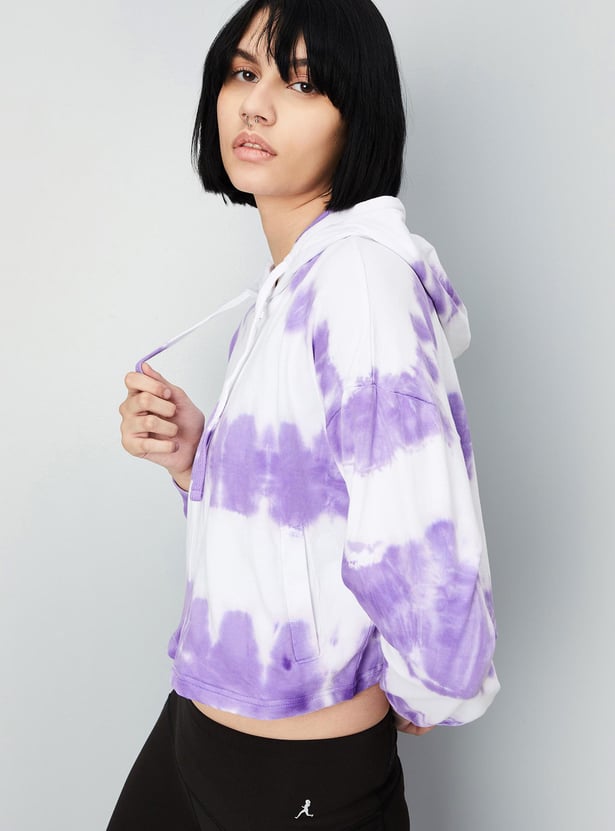 Women Tie & Dye Hooded Sweatshirt