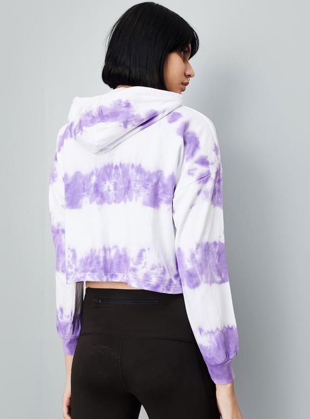 Women Tie & Dye Hooded Sweatshirt