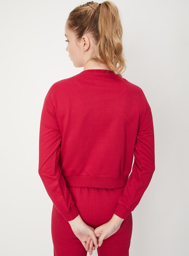 Women Harvard Kangaroo Pocket Sweatshirt