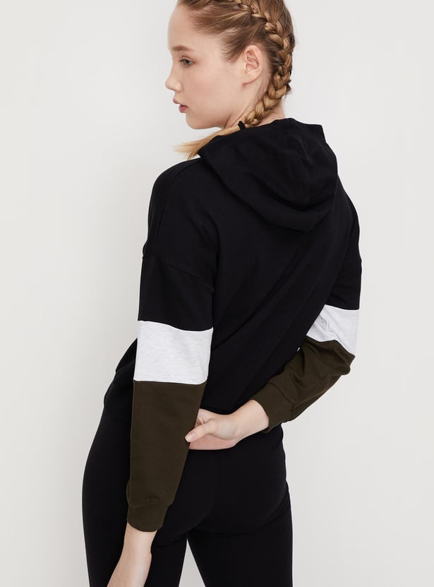 Women Hooded Graphic Sweatshirt