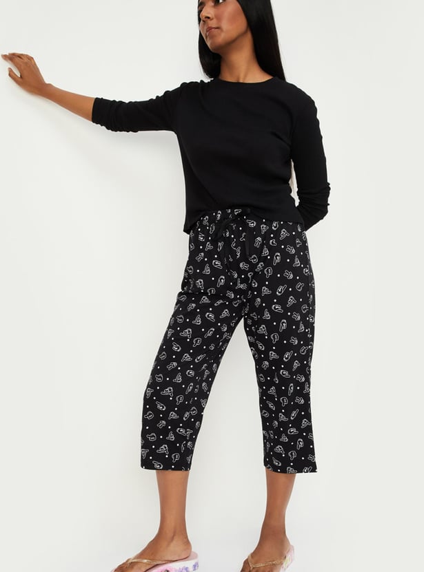 Women Printed Capris