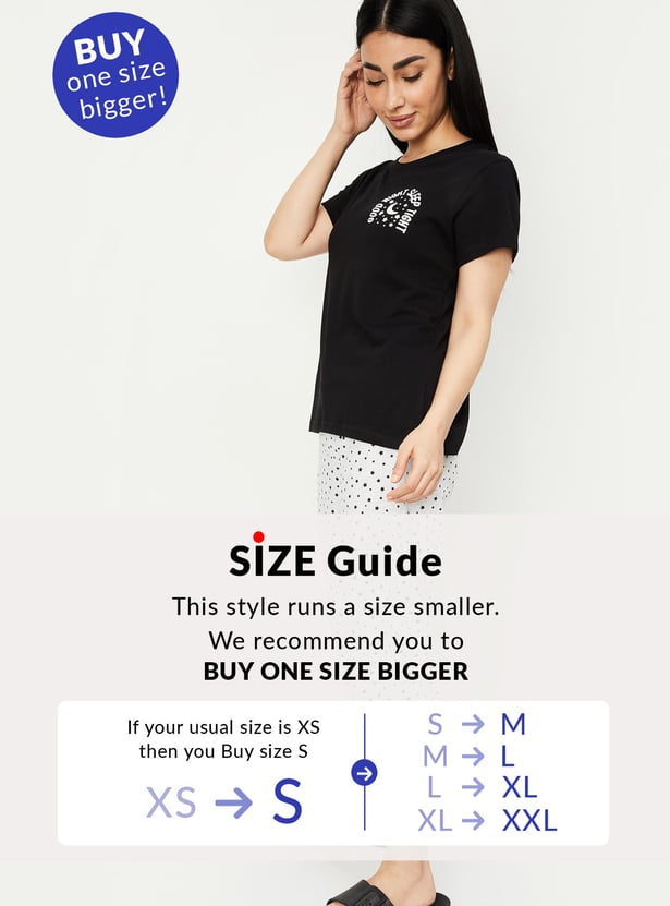 Women Printed Capri Set