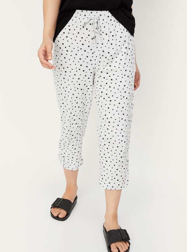 Women Printed Capri Set