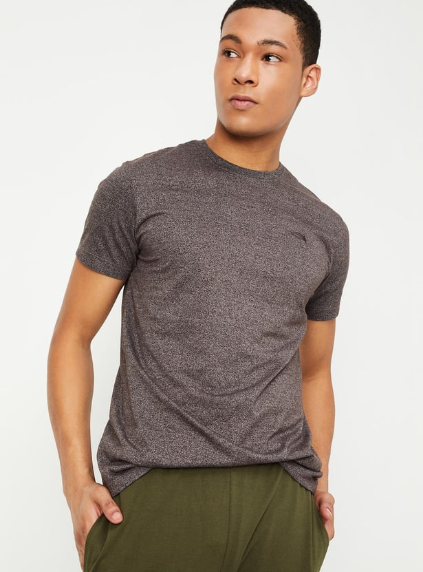 Men Textured Lounge T-shirt