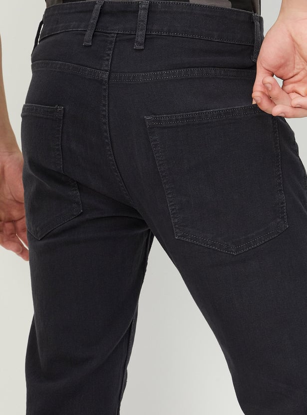 Men Solid Skinny Fit Jeans