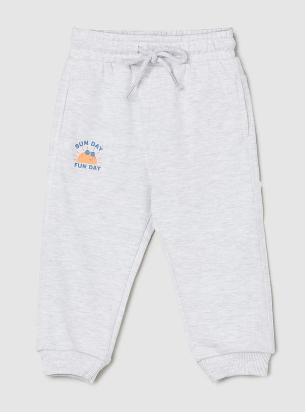 Boys Cotton Knit Joggers