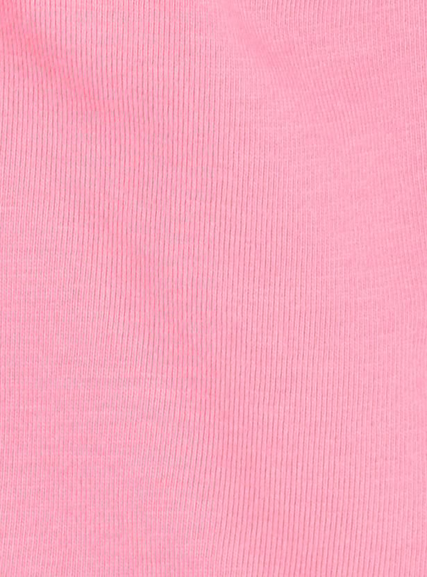 Girls Printed 3/4th Length Leggings