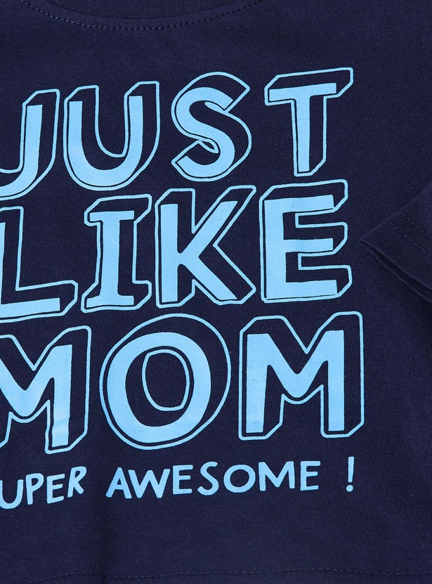 Boys Full Sleeve Graphic T-shirt