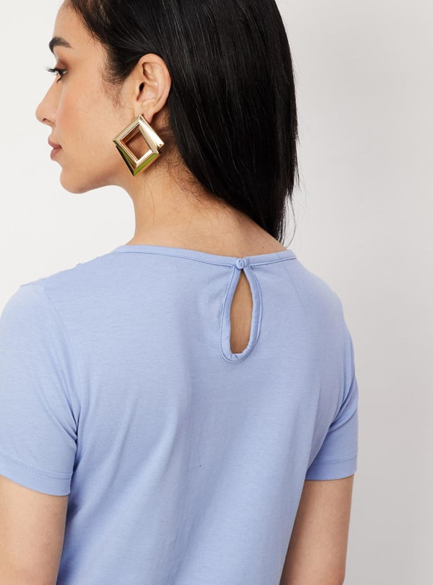 Women Dobby Woven Cotton Top