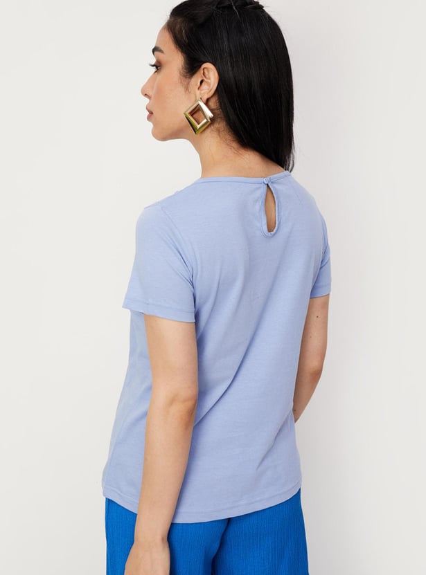Women Dobby Woven Cotton Top