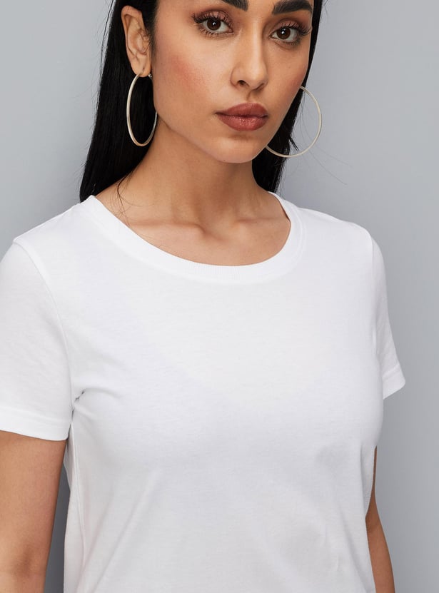 Women Solid T-shirt