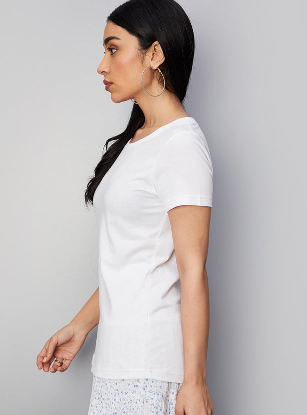Women Solid T-shirt
