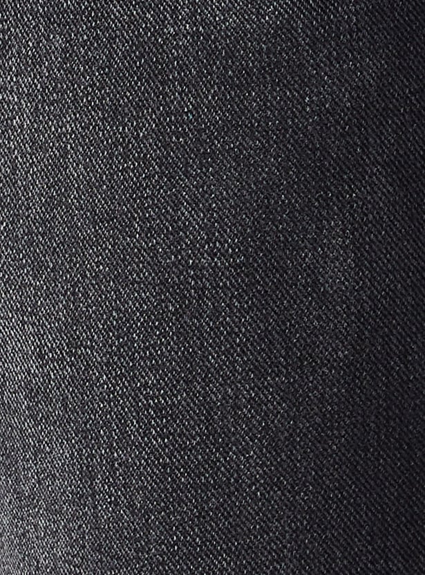 Men Straight Fit Faded Jeans