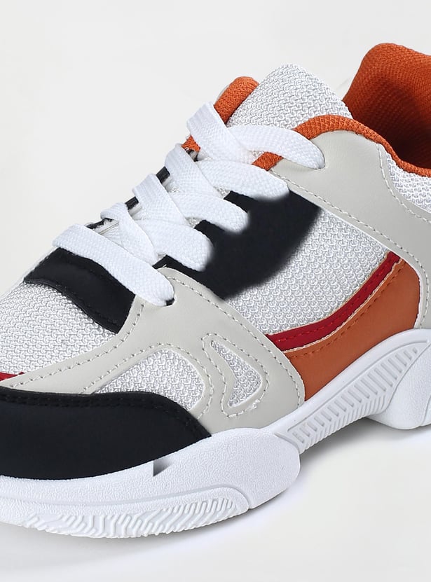 Boys Colourblocked Sports Shoes