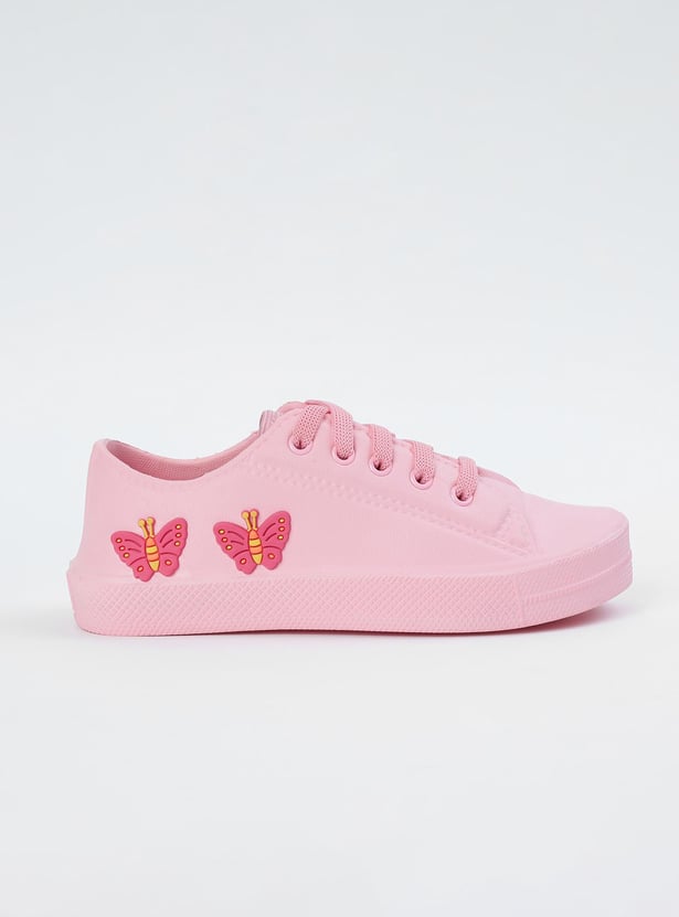 Girls Butterfly Moulded Wash & Wear Shoes