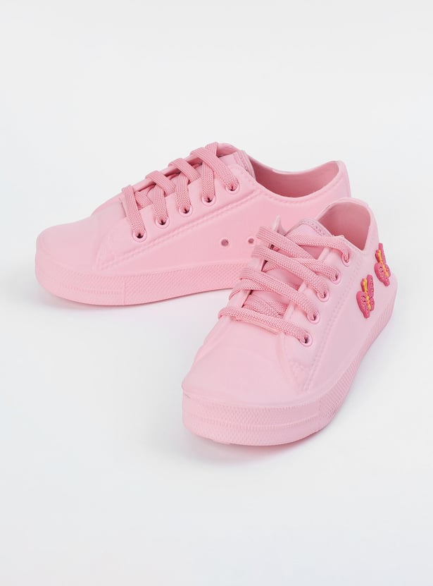 Girls Butterfly Moulded Wash & Wear Shoes
