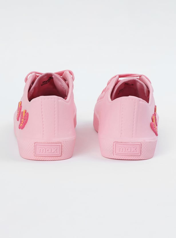 Girls Butterfly Moulded Wash & Wear Shoes