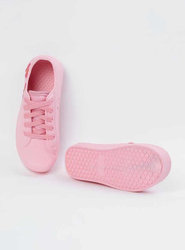 Girls Butterfly Moulded Wash & Wear Shoes