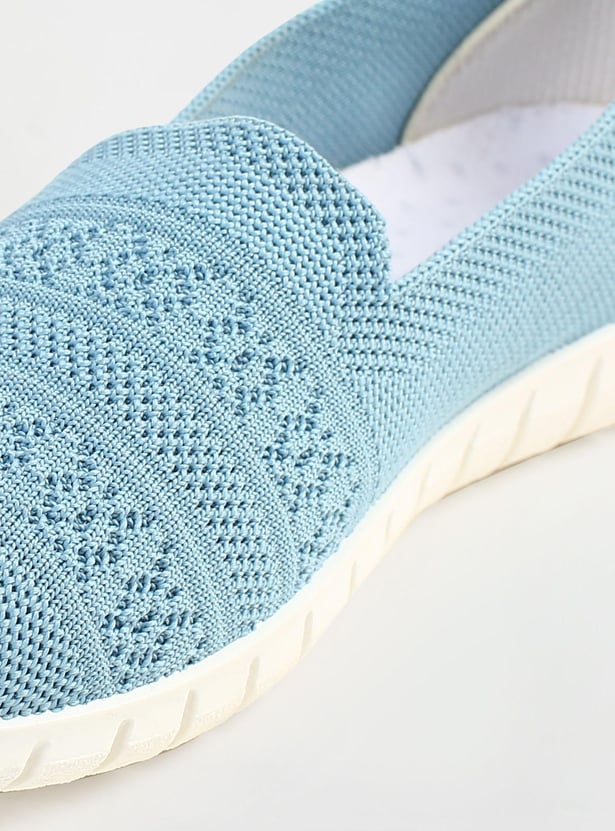 Women Flyknit Slip-On Sports Shoes