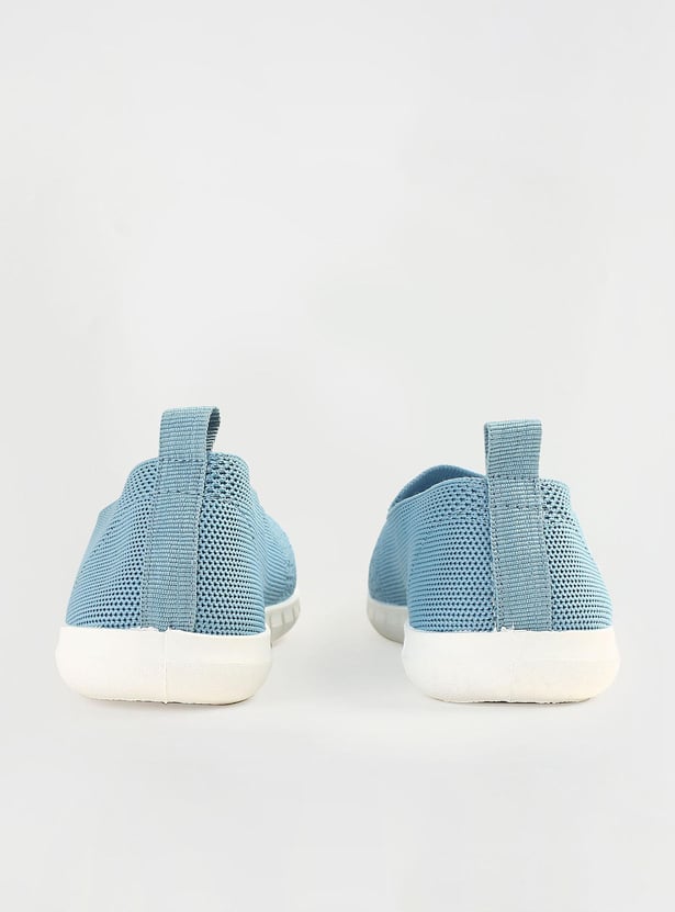 Women Flyknit Slip-On Sports Shoes