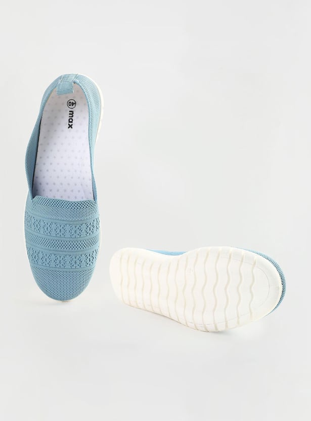 Women Flyknit Slip-On Sports Shoes