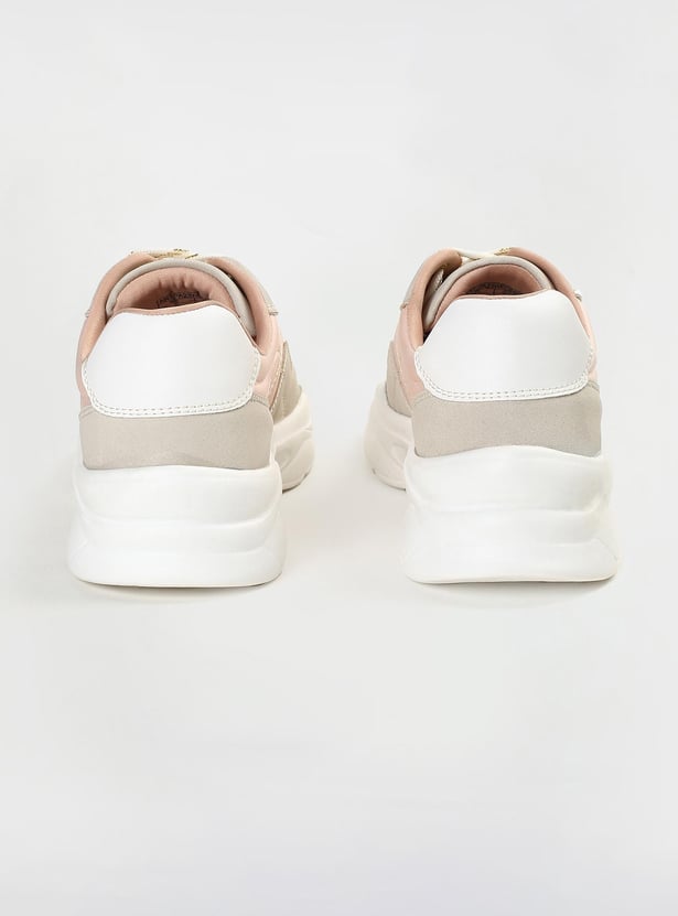 Women Colourblocked Chunky Sneakers