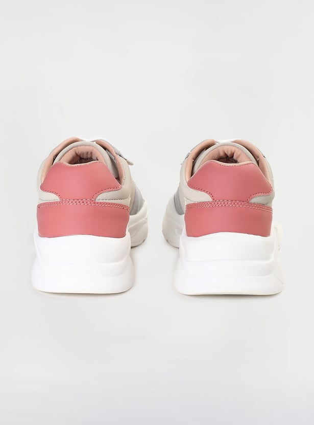 Women Colourblocked Chunky Sneakers