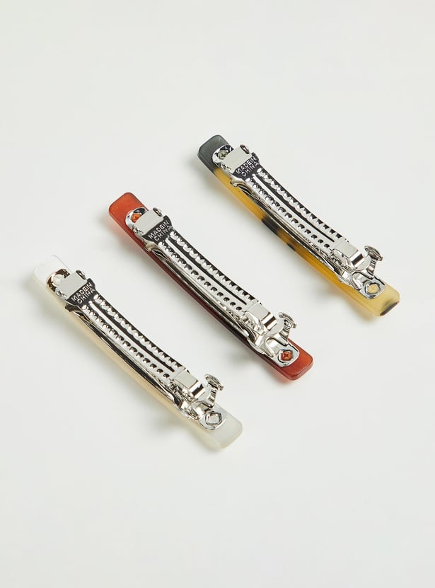 Women Assorted Barrette Hair Clip - Pack of 3