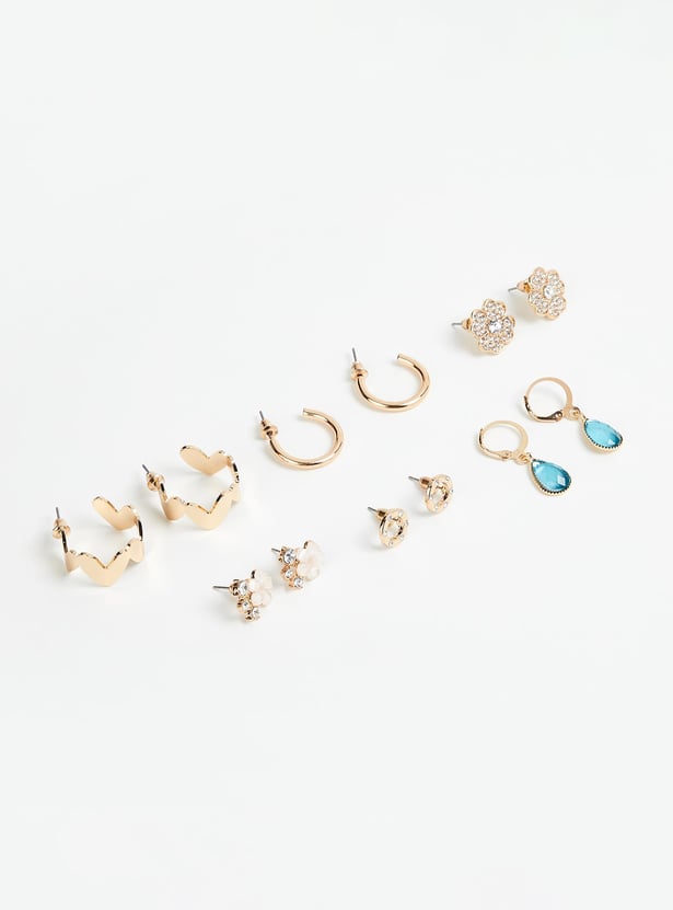 Women Assorted Earrings - Pack of 6