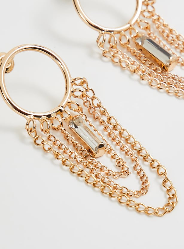 Women Chain Dangle Earrings