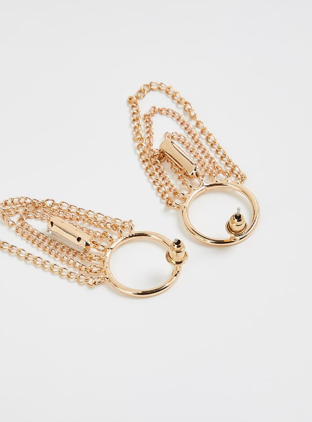 Women Chain Dangle Earrings