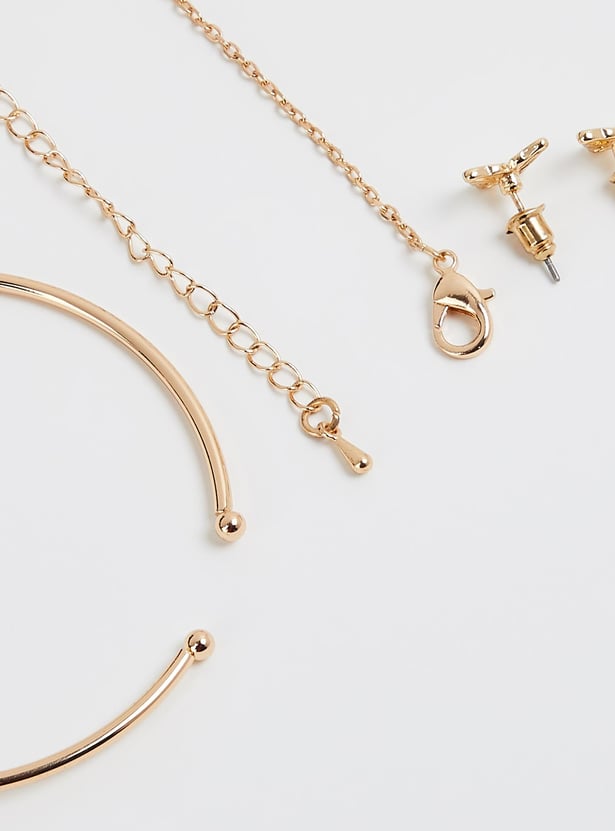 Girls Butterfly Jewellery Set