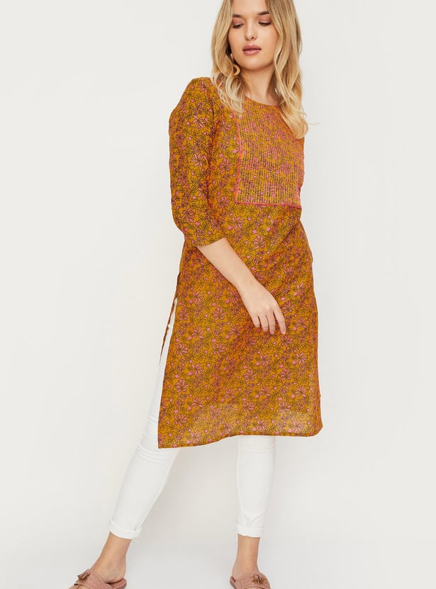 Women Printed Straight Kurta
