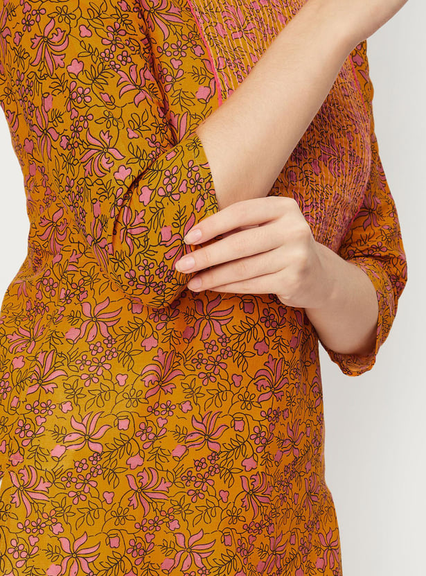 Women Printed Straight Kurta