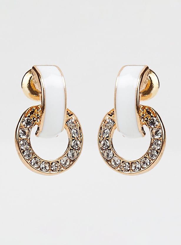Women Embellished Drop Earrings
