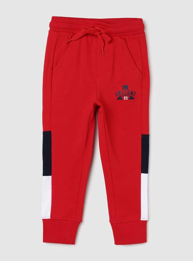 Boys Side Panelled Joggers