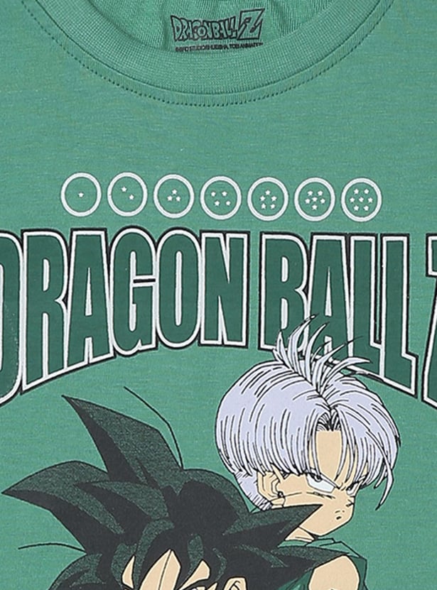 Boys Dragon Ball Z Printed T-shirt