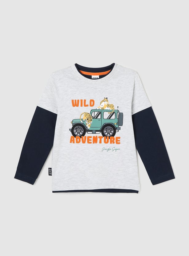 Boys Graphic Printed T-shirt