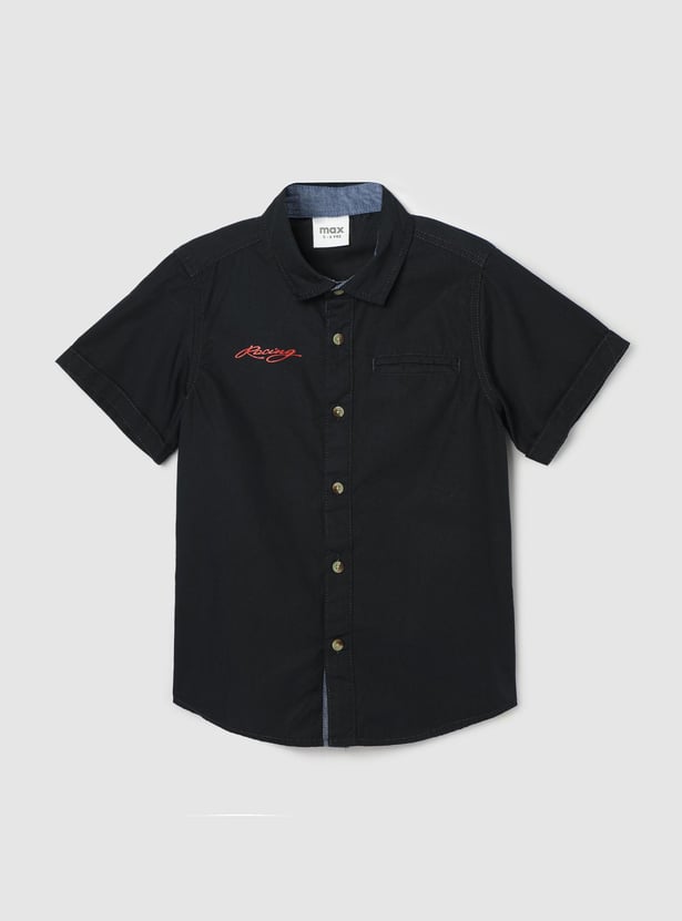 Boys Solid Shirt