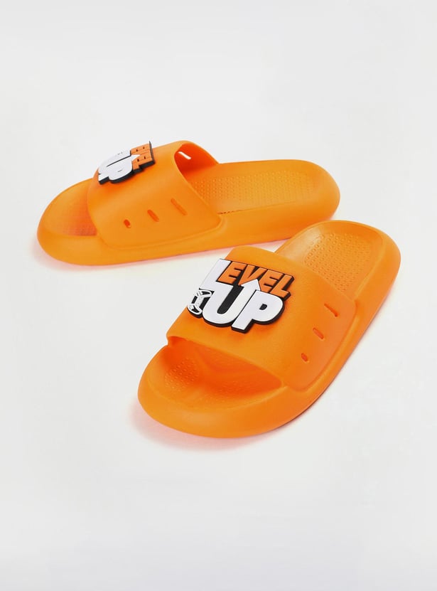 Boys Sliders with Jibbitz Charm