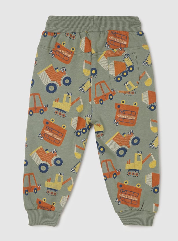 Boys Printed Elasticated Jogger