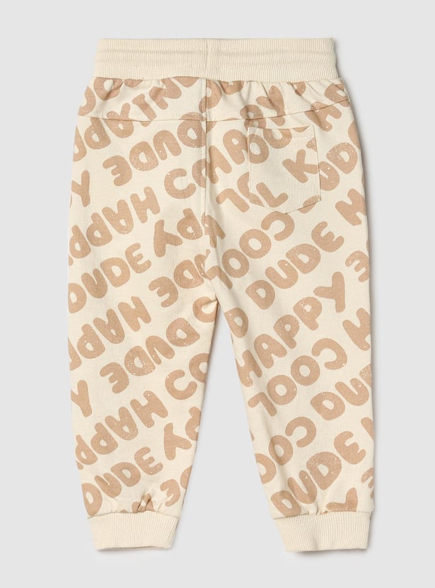 Boys Printed Elasticated Joggers