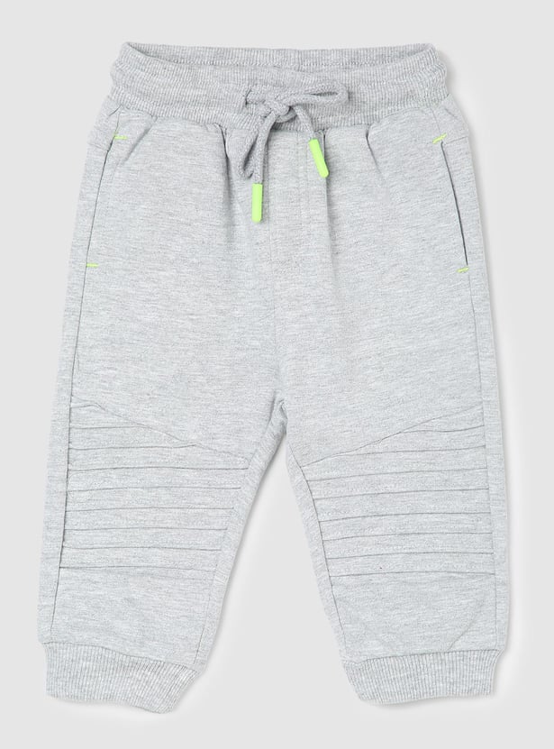 Boys Solid Elasticated Joggers