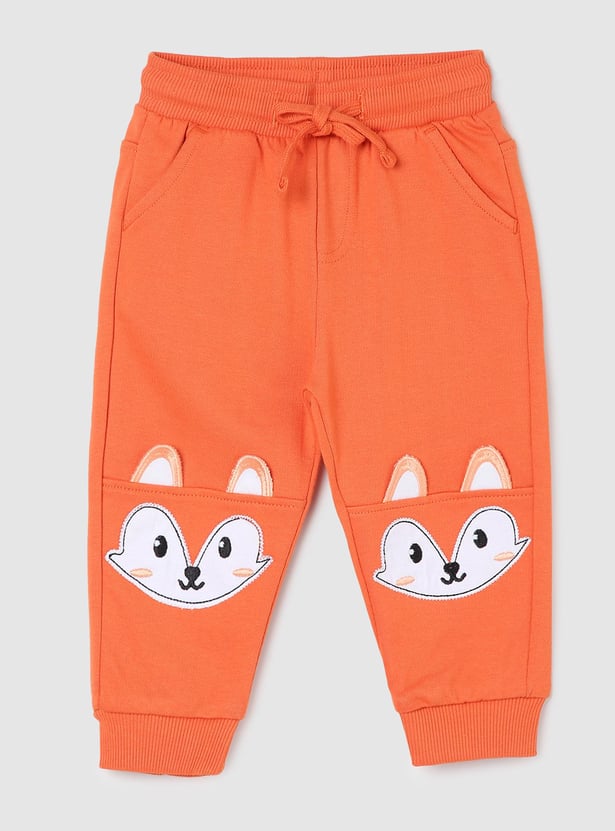 Boys Appliqued Joggers