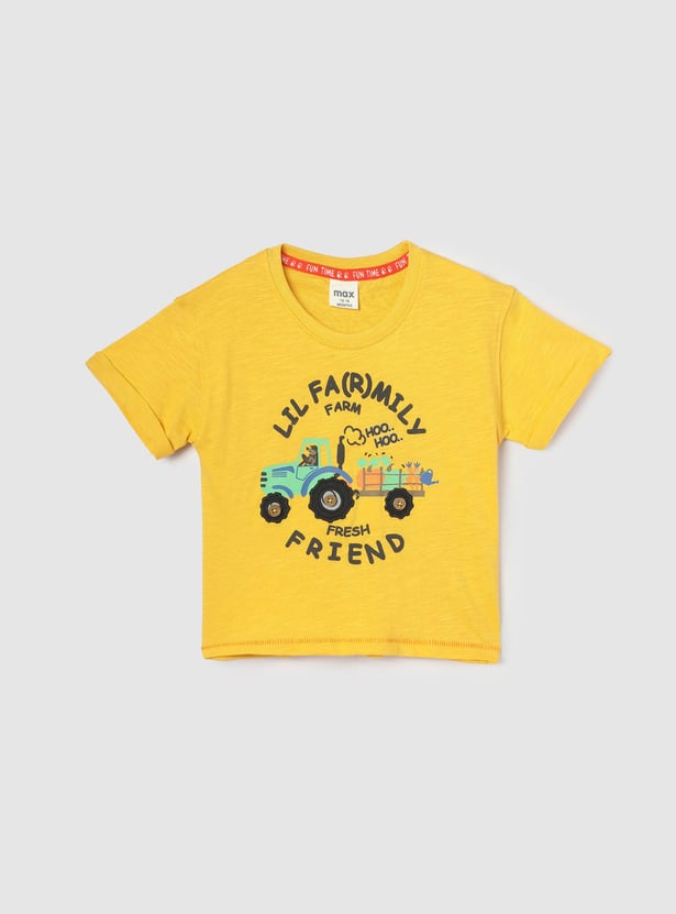 Boys Graphic Printed T-shirt