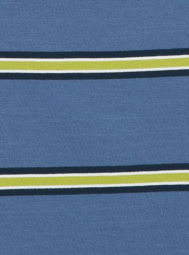 Boys Striped Polo T-shirt